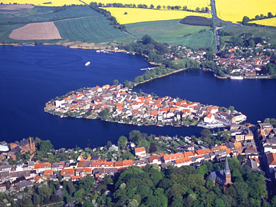 Luftaufnahme von Malchow